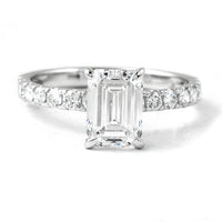 2.23 Carats Lab Grown Diamond 14K Gold Ring