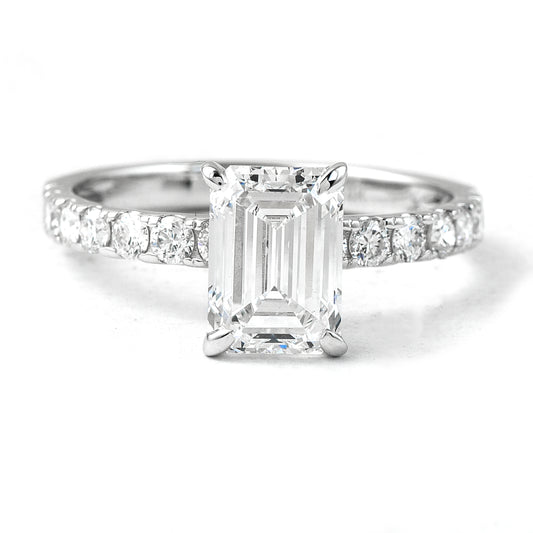 2.23 Carats Lab Grown Diamond 14K Gold Ring