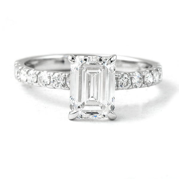 2.23 Carats Lab Grown Diamond 14K Gold Ring