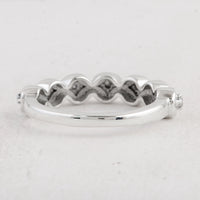 0.27 Ct Round Cubic Zirconia 925 Sterling Silver Ring