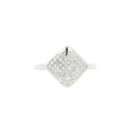 1.43 Ct Cubic Zirconia 925 Sterling Silver Ring