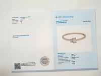 0.19 Ct Octagon Diamond 14K Gold Ring