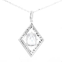 1.38 Carats Lab Grown Diamond 14K Gold Pendant
