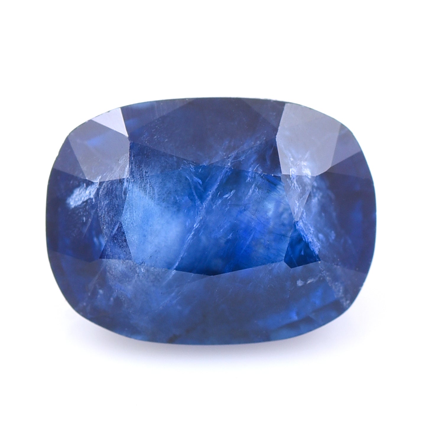 2.45 Natural Corundum Sapphire Rectangular Cushion Mixed Cut Gemstone