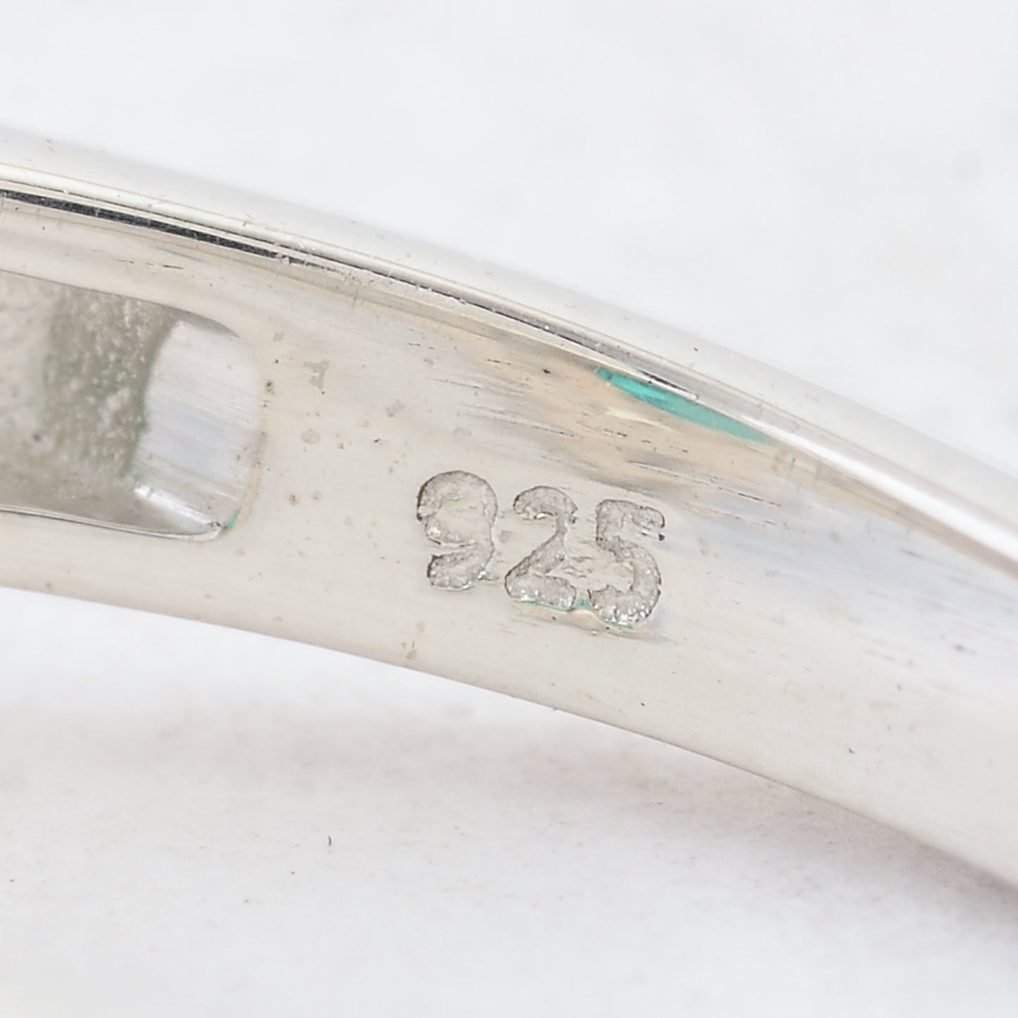 2.95 Ct Round Green Topaz 925 Sterling Silver Ring