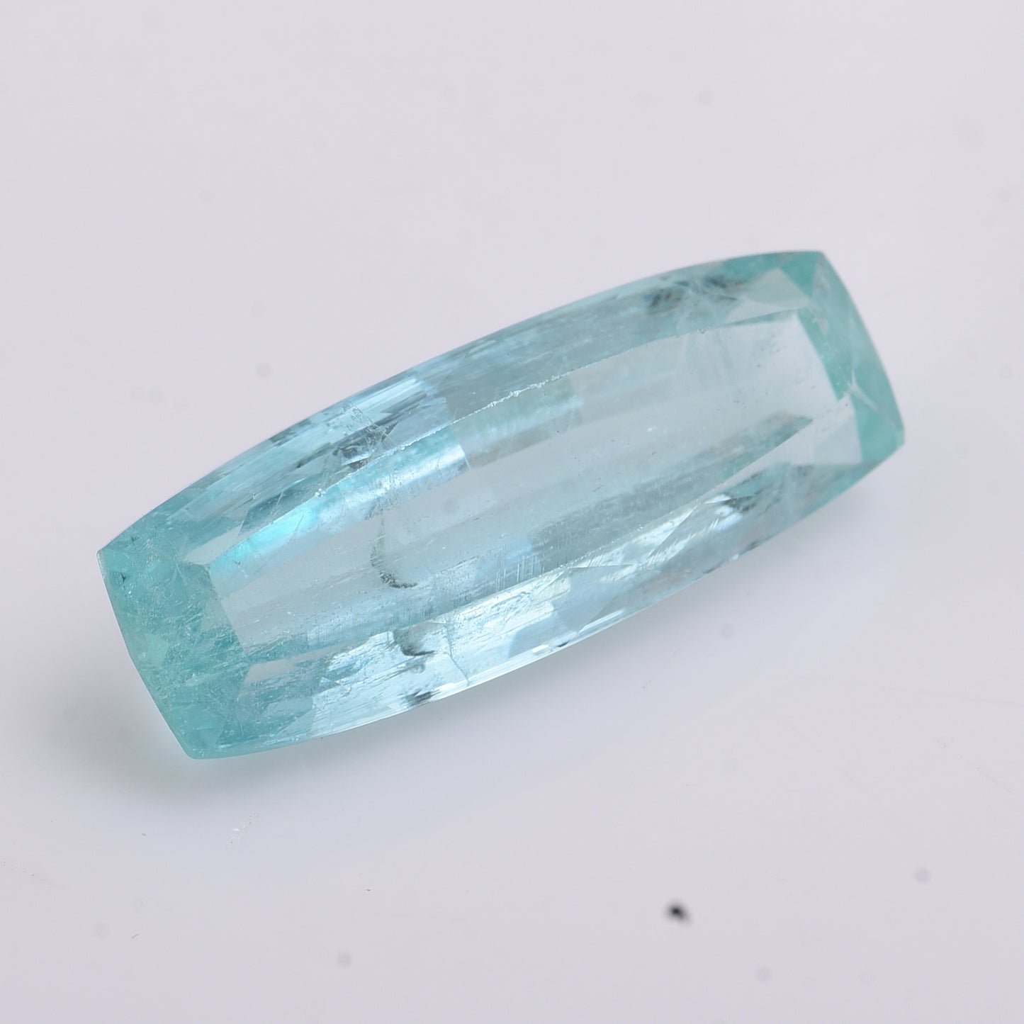 8.4 Natural Beryl Emerald Rectangular Cushion Mixed Cut Gemstone