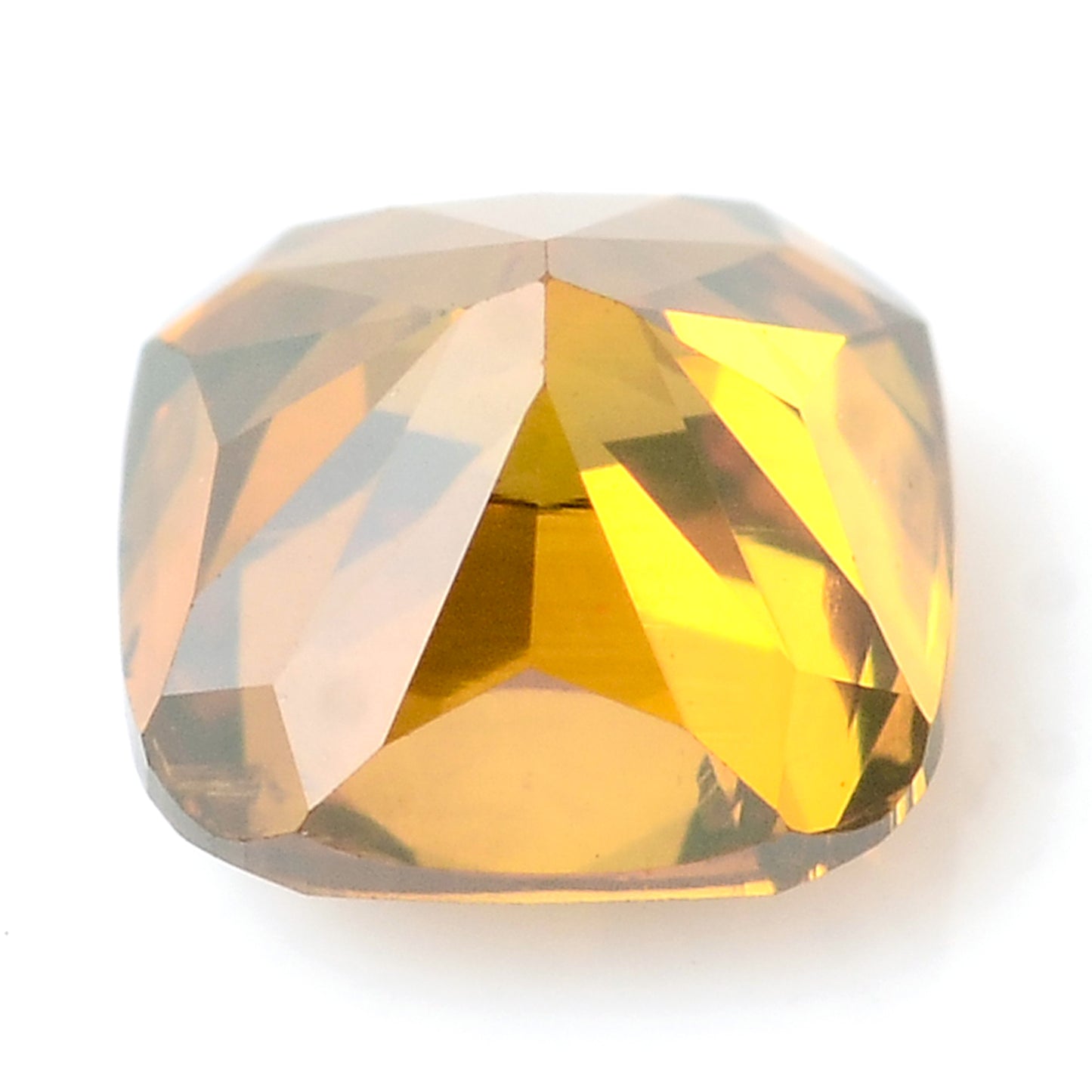 0.35 Carat Red Diamond Cushion Loose Gemstone