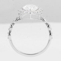 2.90 Carats Lab Grown Diamond 14K Gold Ring