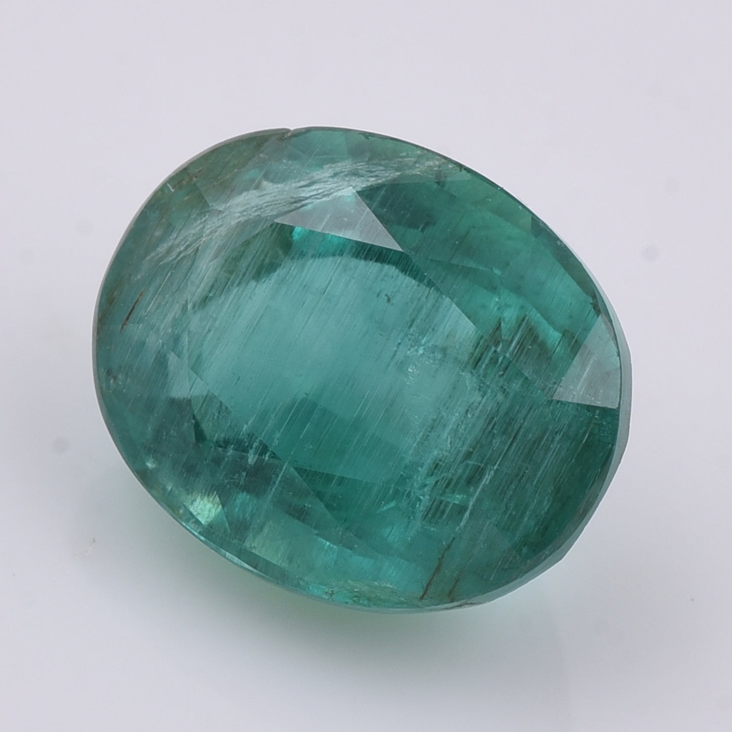 2.72 Natural Beryl Emerald Oval Mixed Cut Gemstone