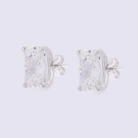 3.71 Carats Lab Grown Diamond 14K Gold Earrings