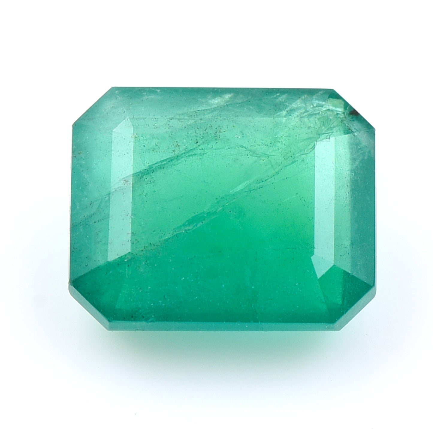 3.47 Natural Beryl Emerald Emerald Cut Gemstone