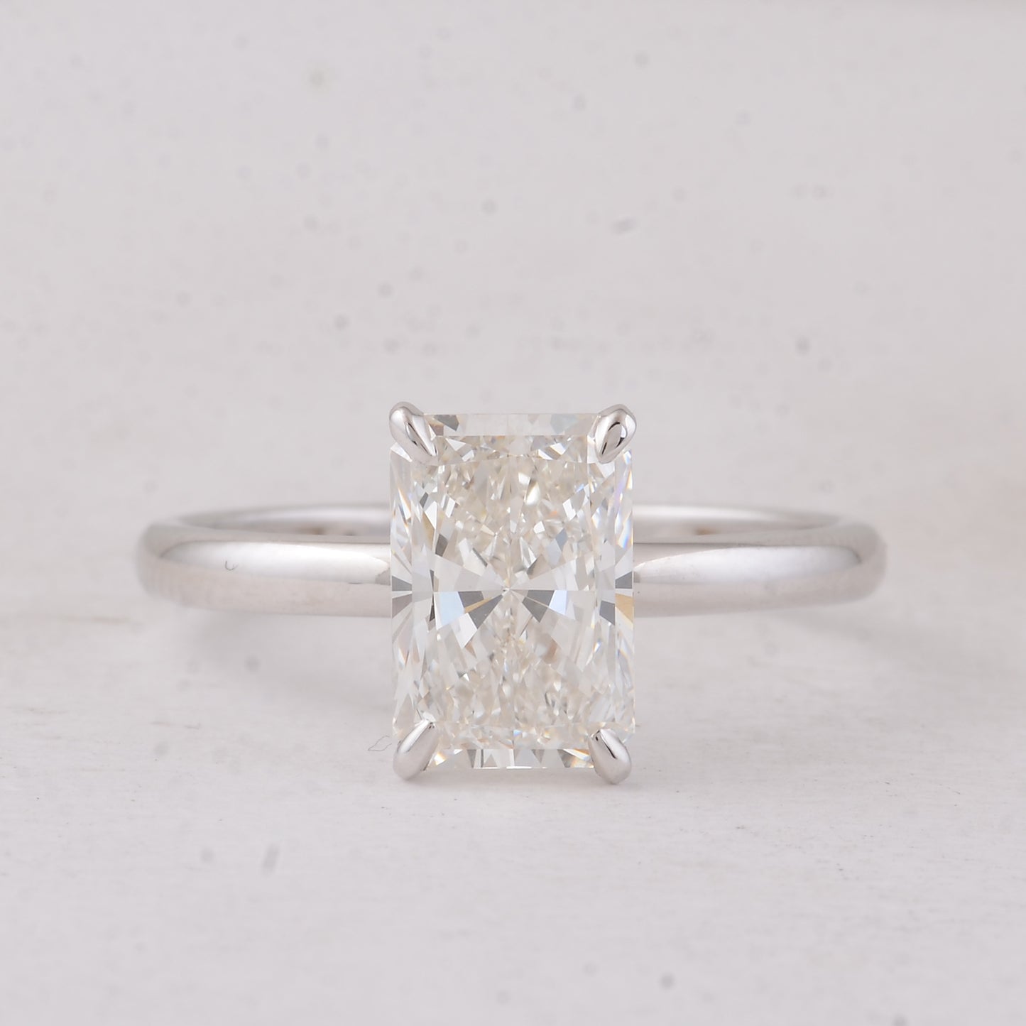 2.05 Carats Lab Grown Diamond 14K Gold Ring