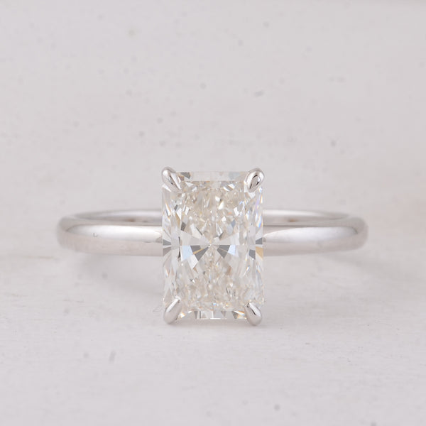 2.05 Carats Lab Grown Diamond 14K Gold Ring
