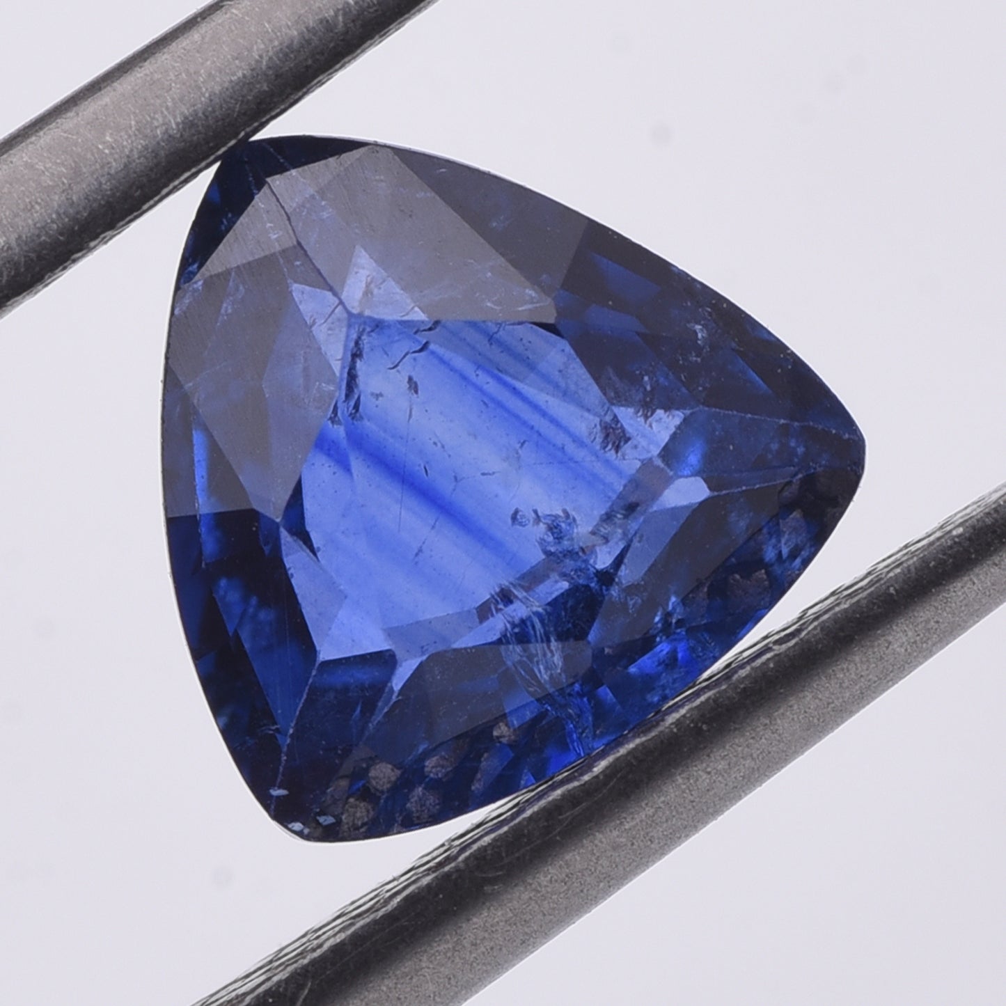 1.33 Natural Corundum Sapphire Triangular Mixed Cut Gemstone