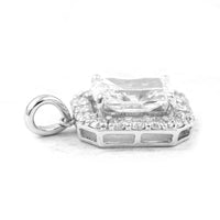 2.48 Carats Lab Grown Diamond 14K Gold Pendant