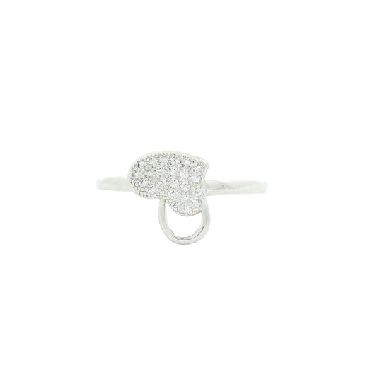 0.99 Ct Cubic Zirconia 925 Sterling Silver Ring