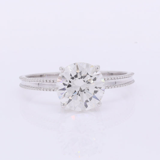 2.03 Carats Lab Grown Diamond 14K Gold Ring