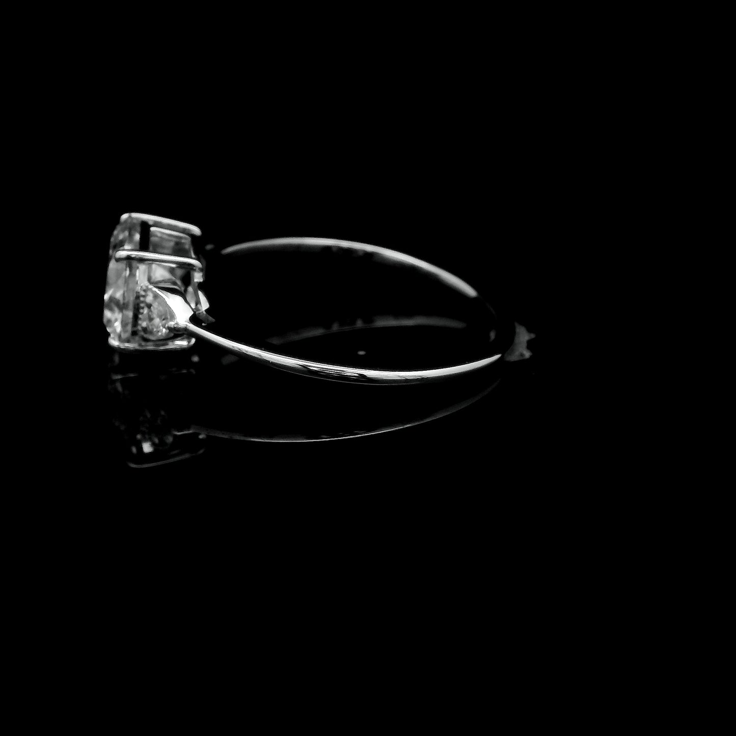 1.56 Ct Round Lab Grown Diamond 14K Gold Ring