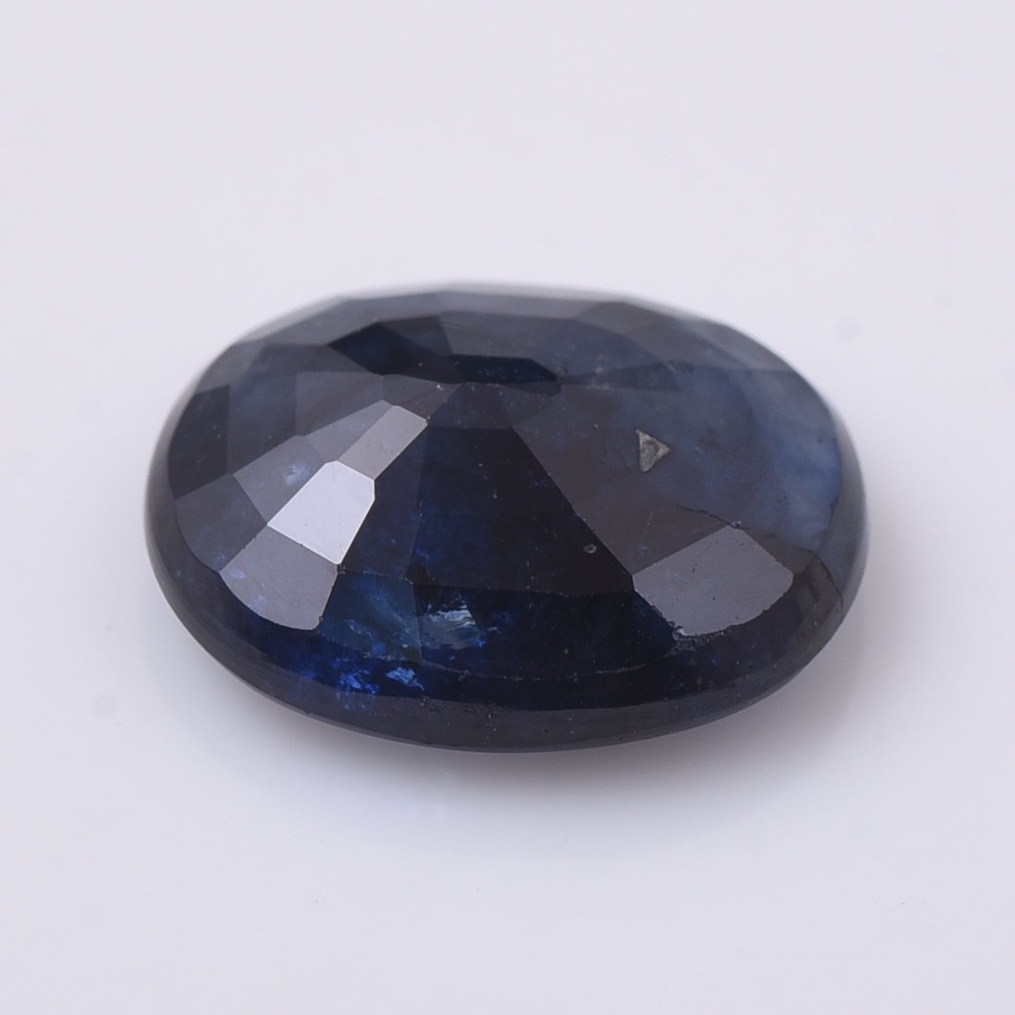 2.92 Natural Corundum Sapphire Oval Mixed Cut Gemstone