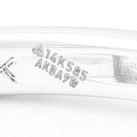 2.42 Carats Lab Grown Diamond 14K Gold Ring