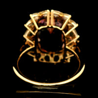 13.62 Ct Cushion Kunzite 14K Gold Ring