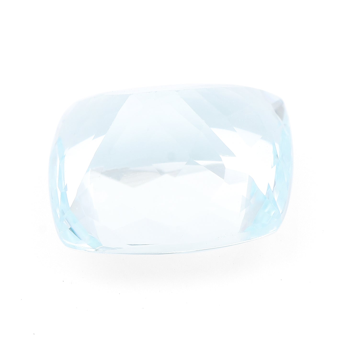 8.28 Natural Beryl Aquamarine Rectangular Cushion Mixed Cut Gemstone