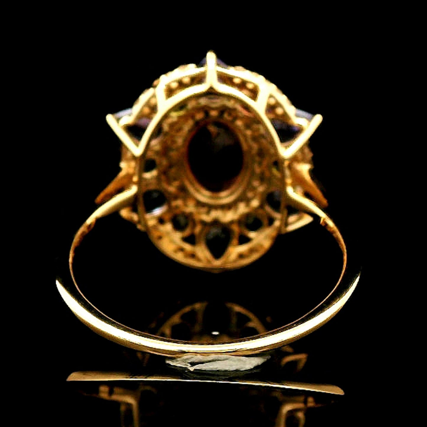 2.29 Ct Oval Tourmaline 14K Gold Ring