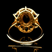 2.29 Ct Oval Tourmaline 14K Gold Ring