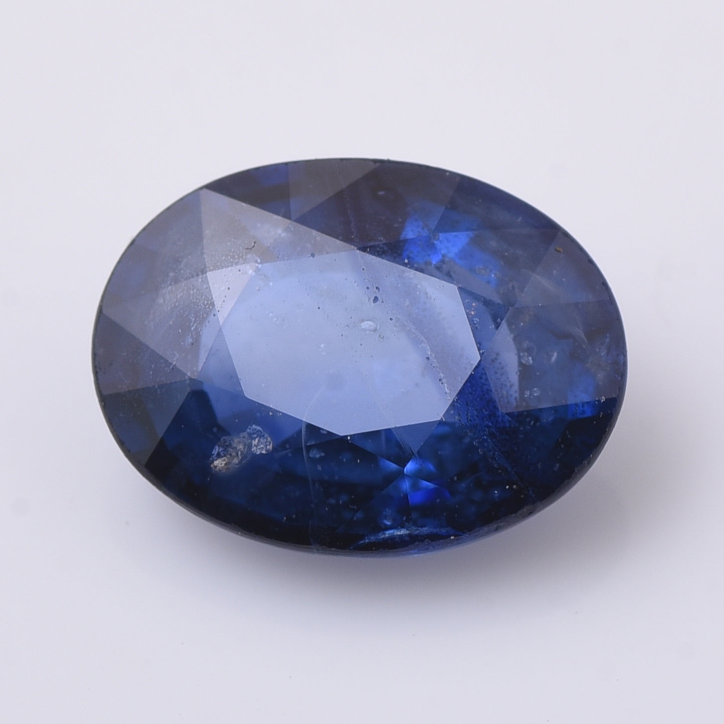 2.17 Natural Corundum Sapphire Oval Mixed Cut Gemstone