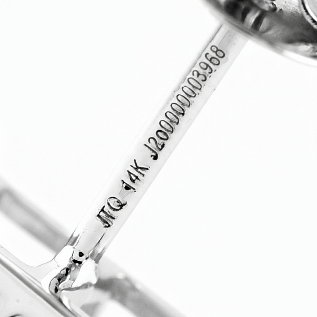 10.16 Carats Lab Grown Diamond 14K Gold Earrings