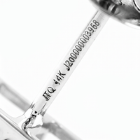 10.16 Carats Lab Grown Diamond 14K Gold Earrings