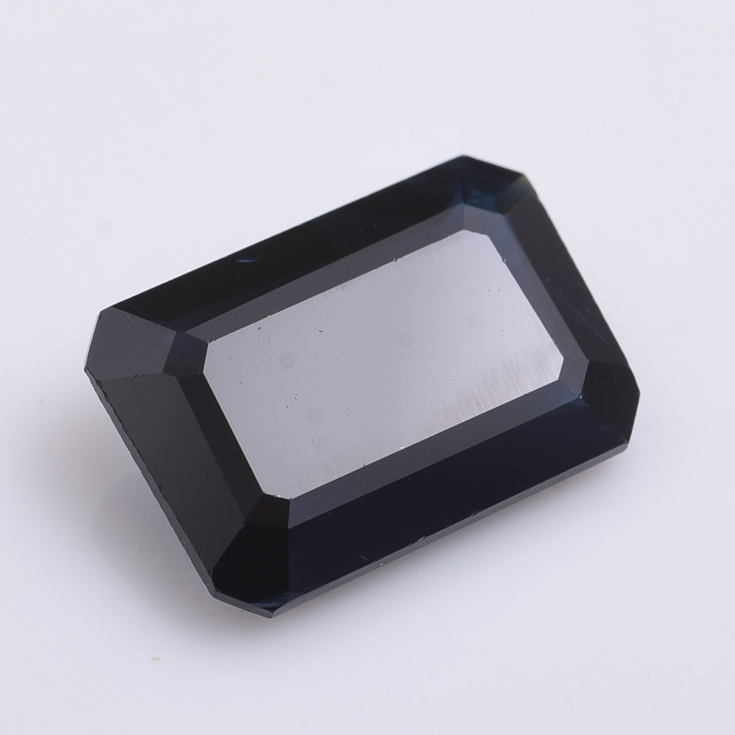 3.68 Natural Corundum Sapphire Emerald Cut Gemstone