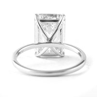 6.46 Carats Lab Grown Diamond 14K Gold Ring