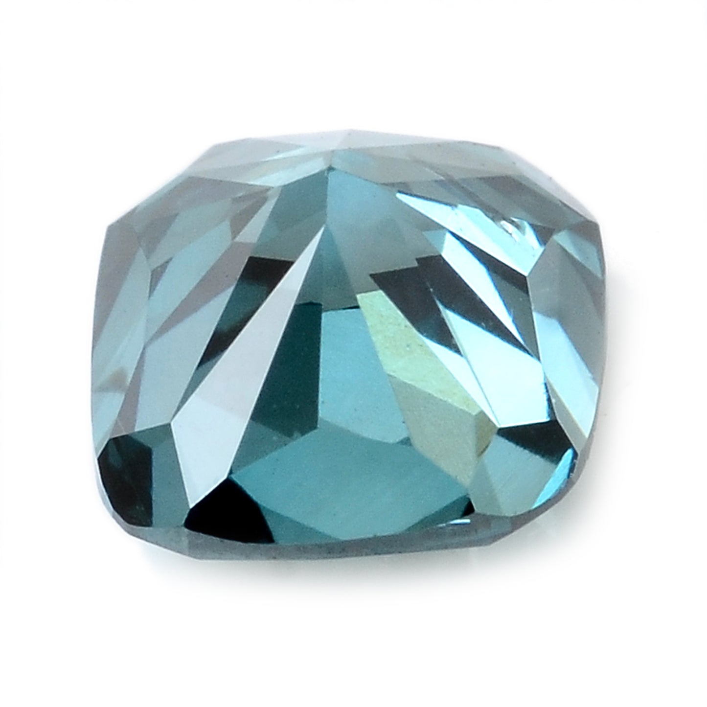0.42 Carat Blue Diamond Cushion Loose Gemstone