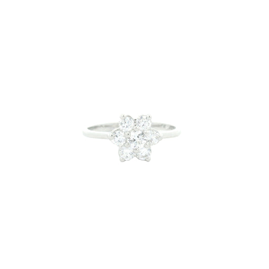 1.25 Ct Cubic Zirconia 925 Sterling Silver Ring