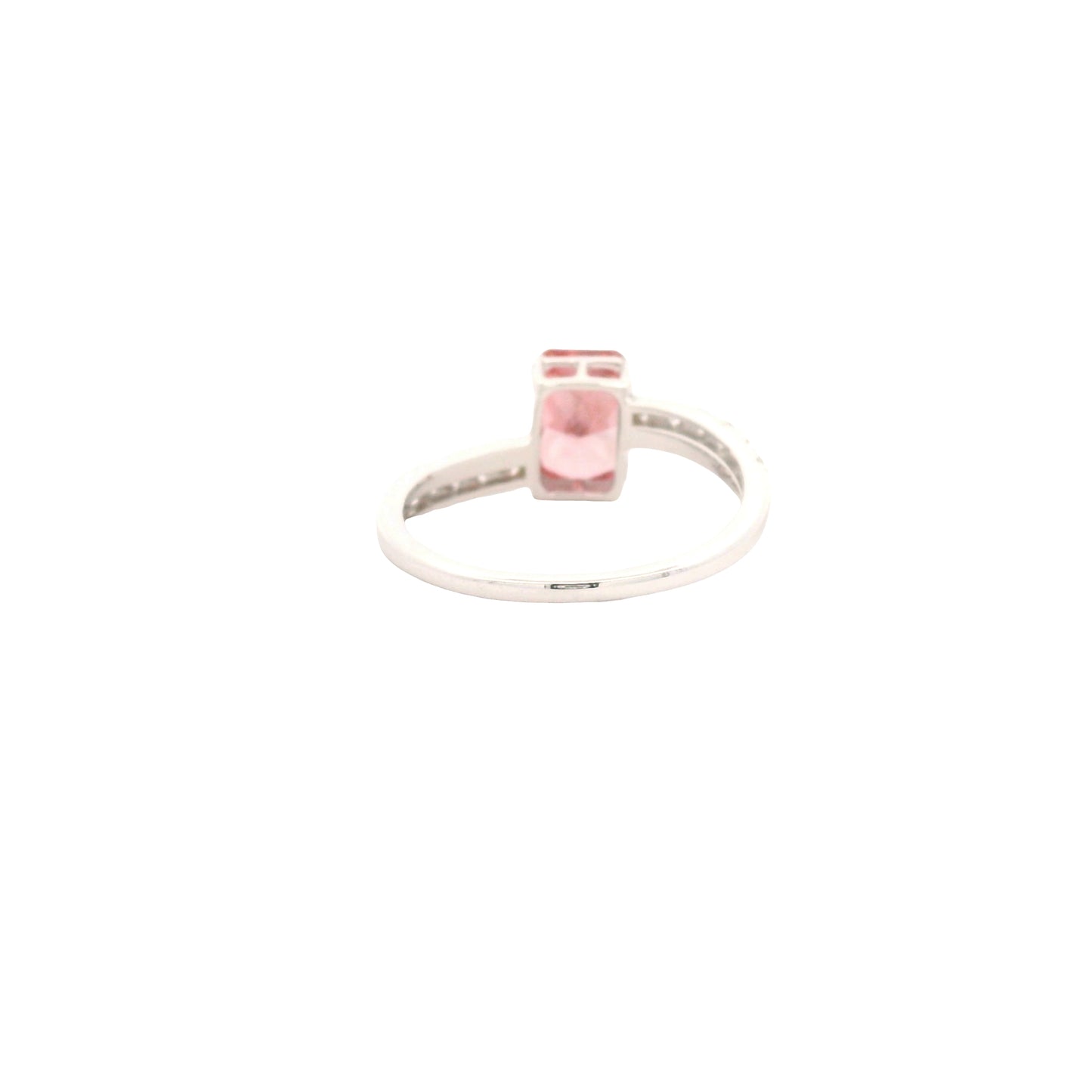 1.89 Carats Pink Lab Grown Diamond 14K Gold Ring