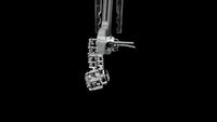 2.68 Carats Lab Grown Diamond 14K Gold Earrings