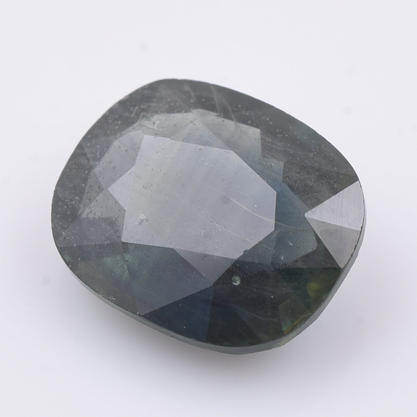 2.21 Natural Corundum Sapphire Rectangular Cushion Mixed Cut Gemstone