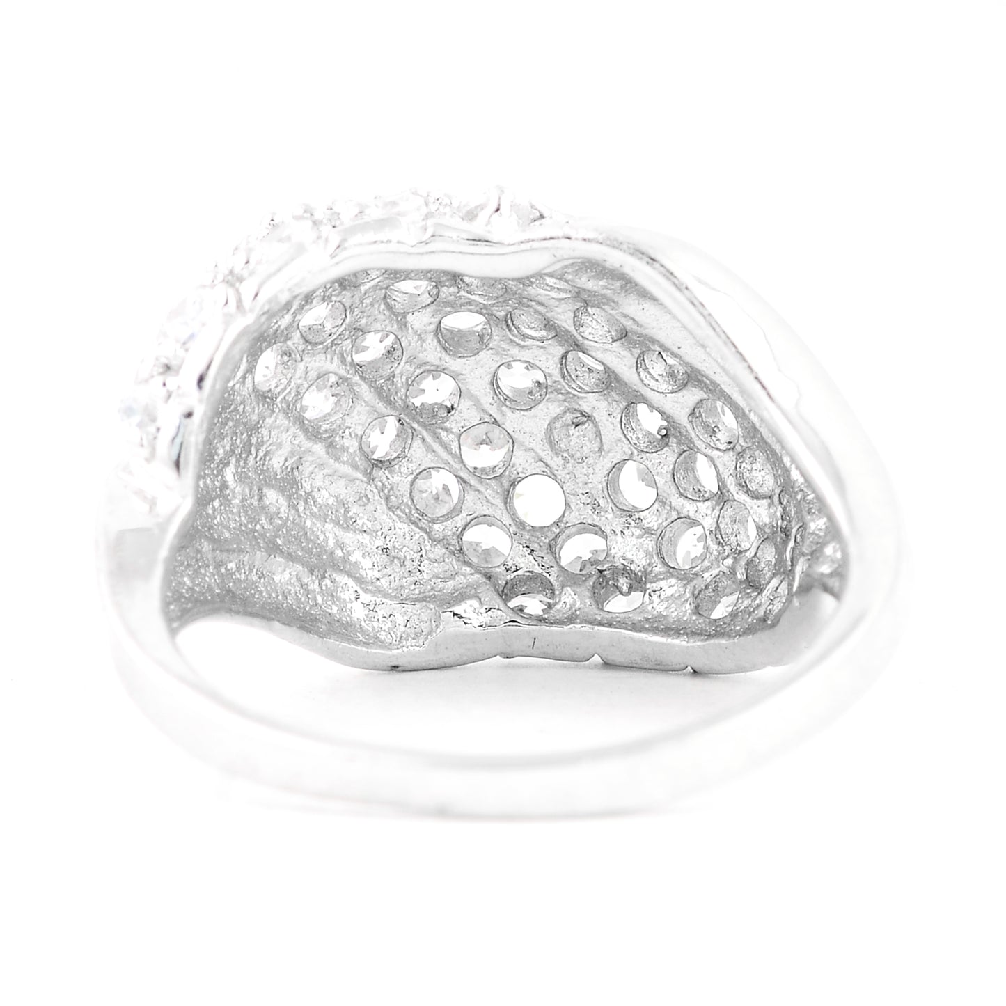 5.21 Ct Cubic Zirconia 925 Sterling Silver Ring