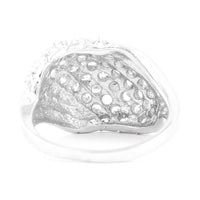 5.21 Ct Cubic Zirconia 925 Sterling Silver Ring