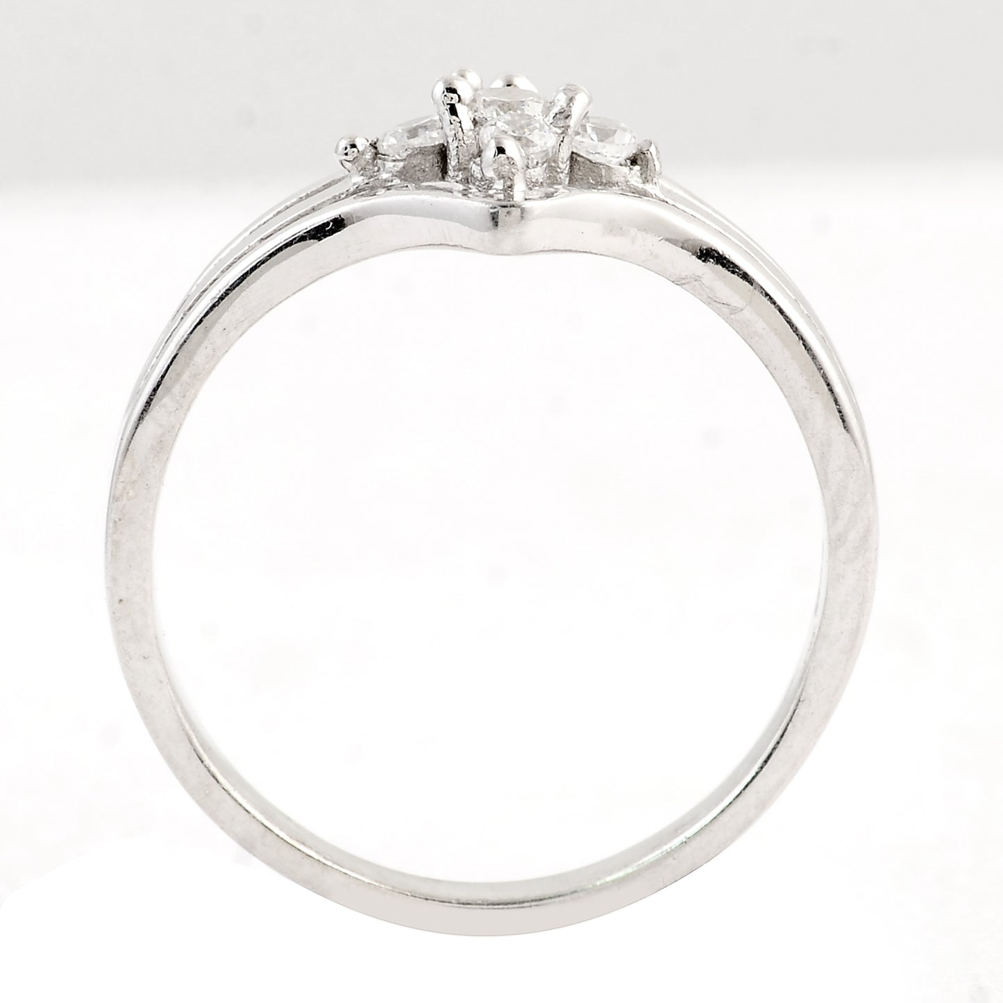 0.67 Ct Cubic Zirconia 925 Sterling Silver Ring