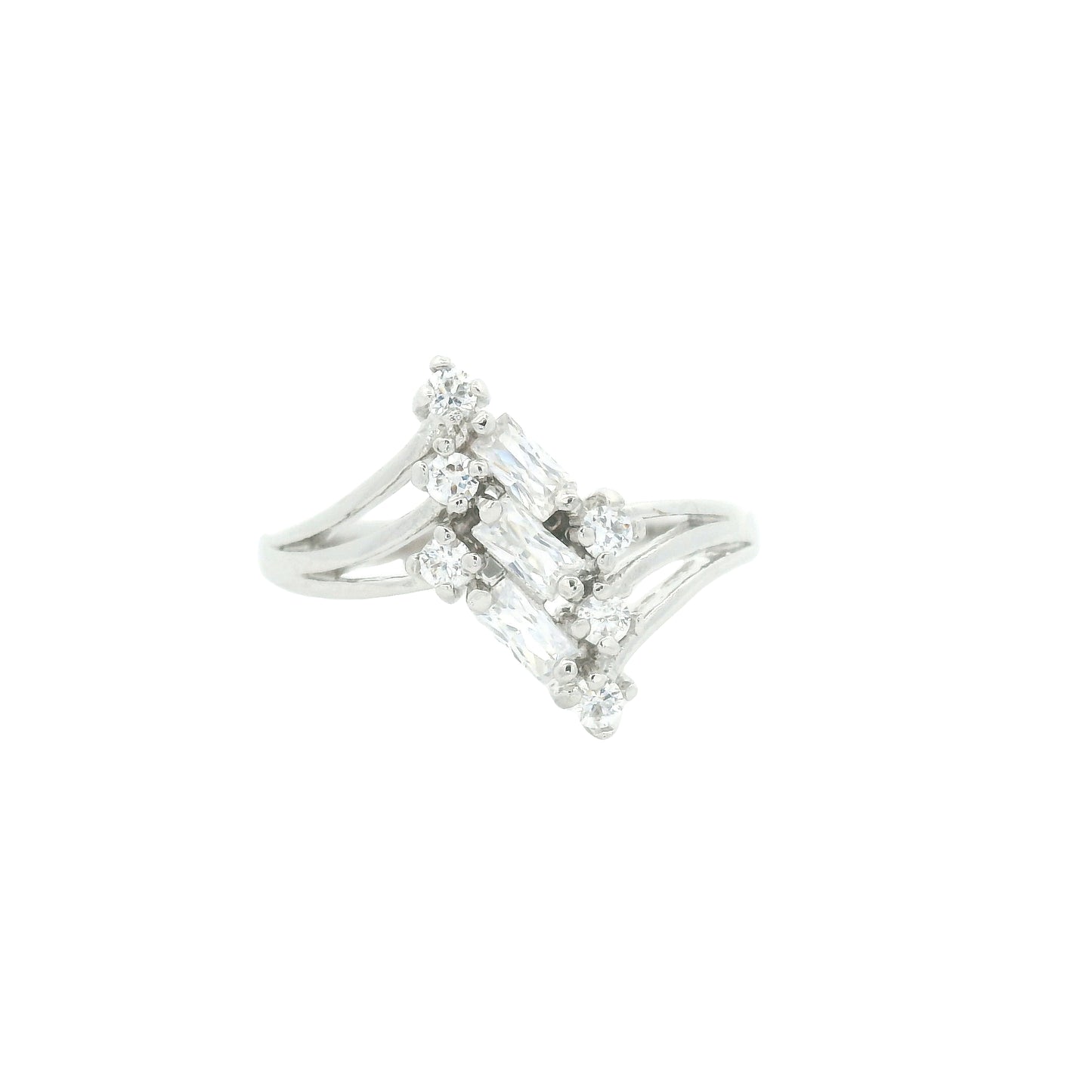 2.50 Ct Cubic Zirconia 925 Sterling Silver Ring