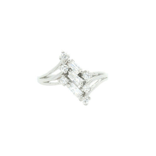 2.50 Ct Cubic Zirconia 925 Sterling Silver Ring