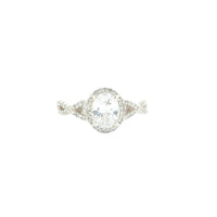 5.93 Ct Cubic Zirconia 925 Sterling Silver Ring