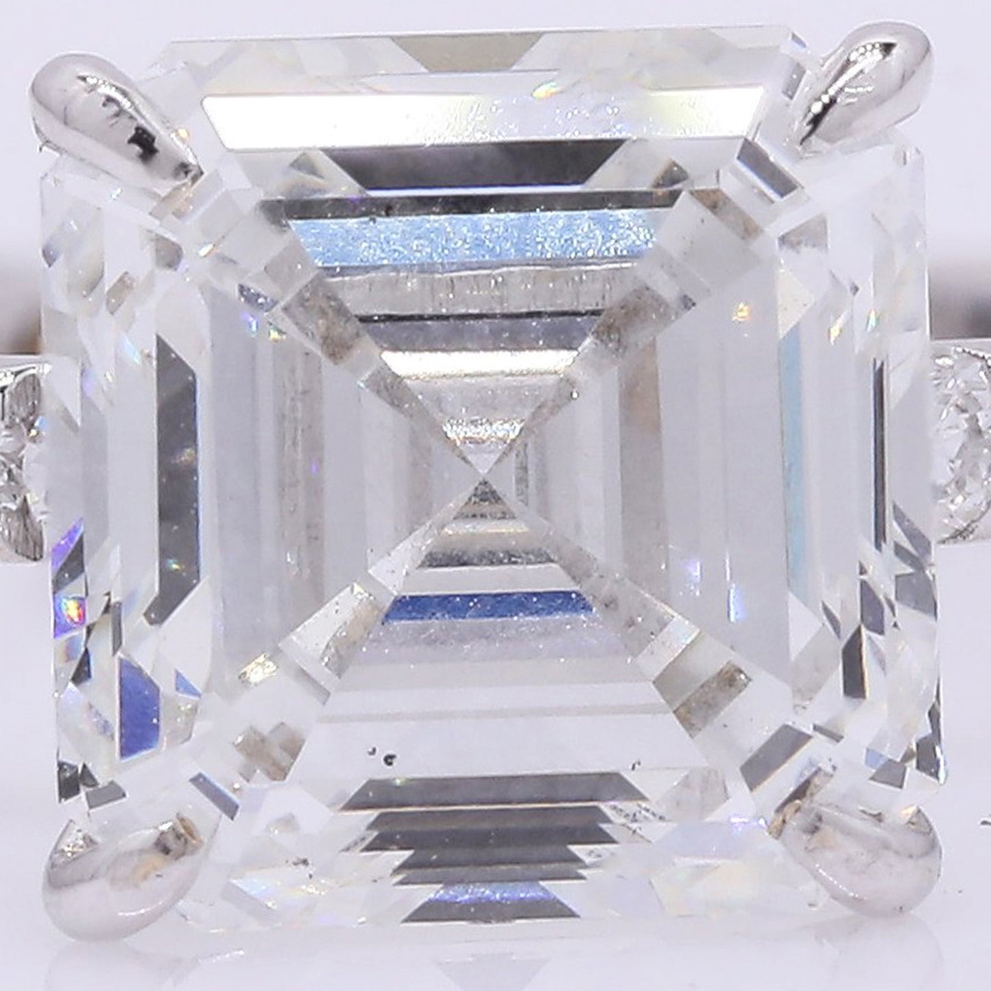 3.22 Carats Lab Grown Diamond 14K Gold Ring