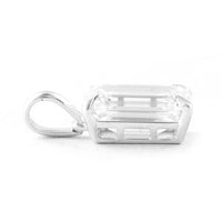 2.74 Carats Lab Grown Diamond 14K Gold Pendant