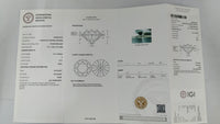 3.89 Carats Lab Grown Diamond 14K Gold Ring