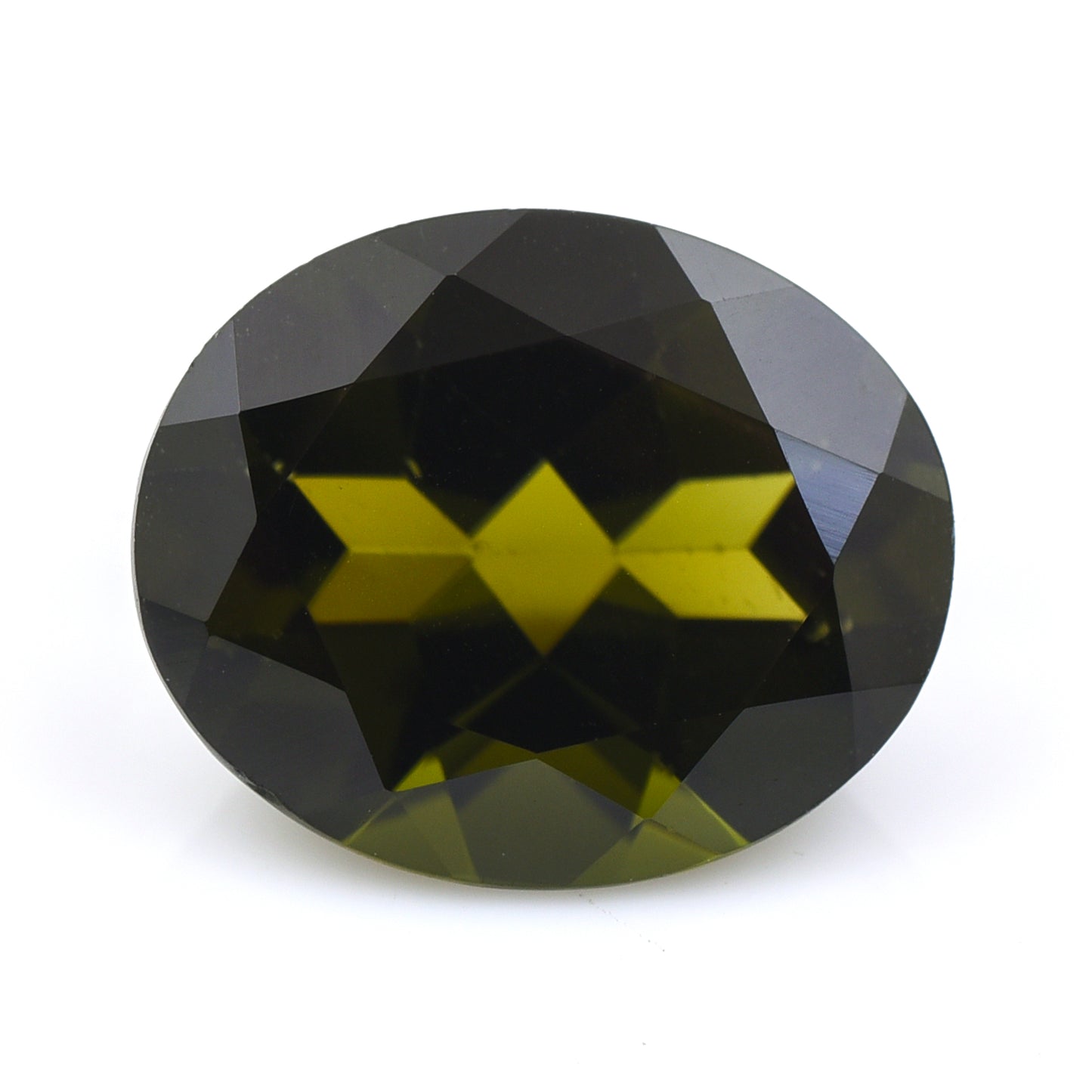 4.41 Natural Diopside Oval Mixed Cut Gemstone