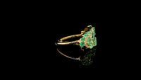 1.80 Ct Marquise Emerald 14K Gold Ring
