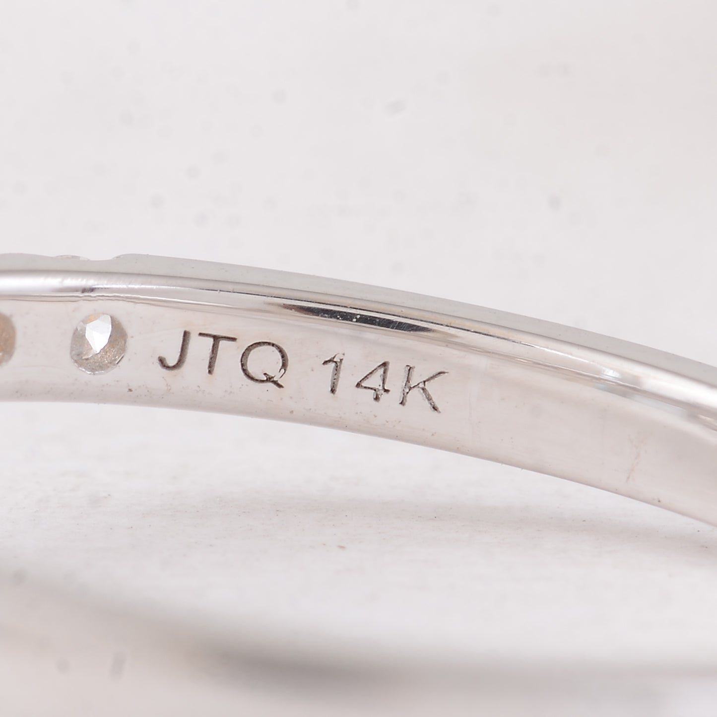3.33 Carats Lab Grown Diamond 14K Gold Ring